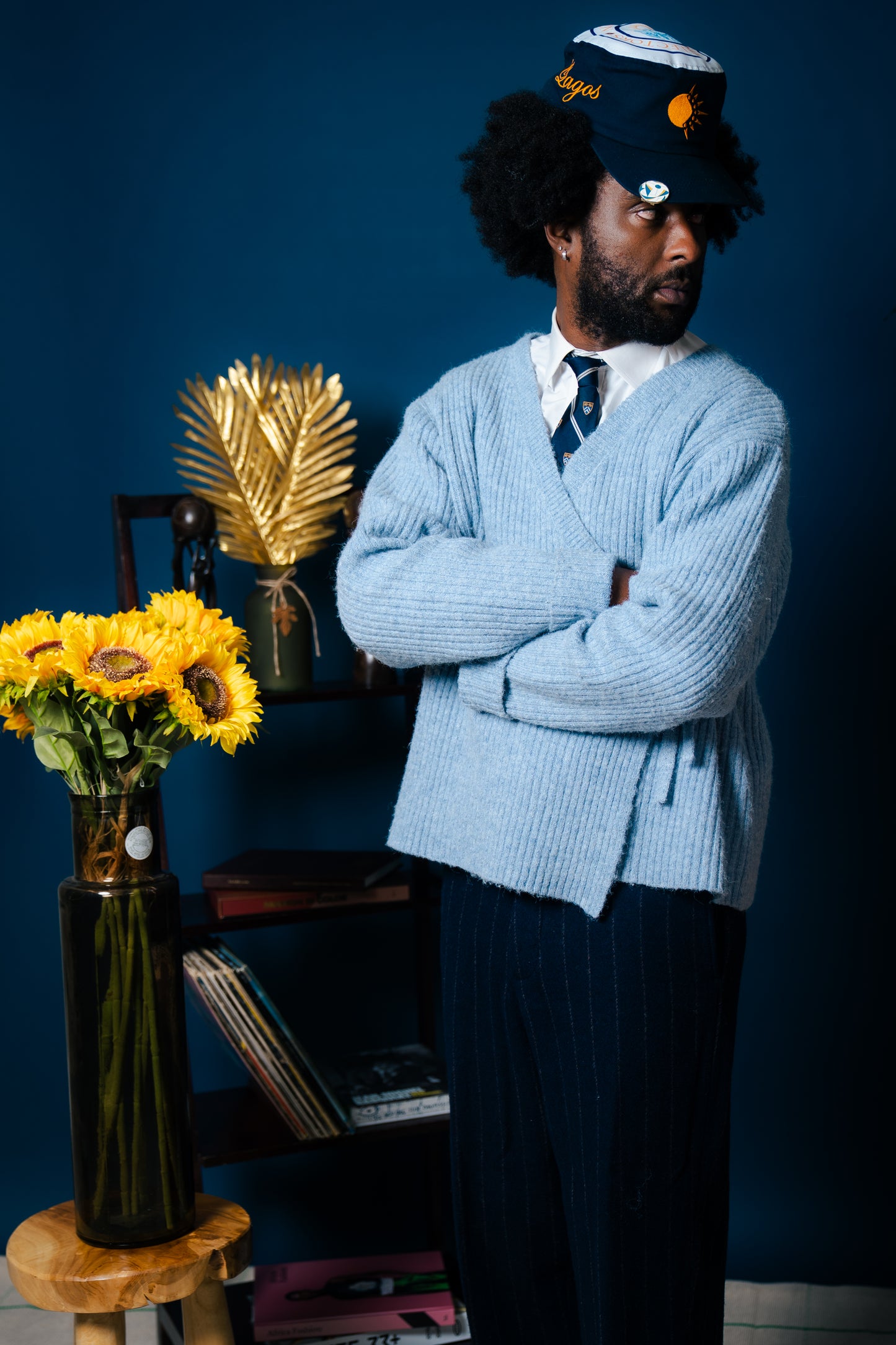 EBI - Wool Knit Wrap Around Cardigan