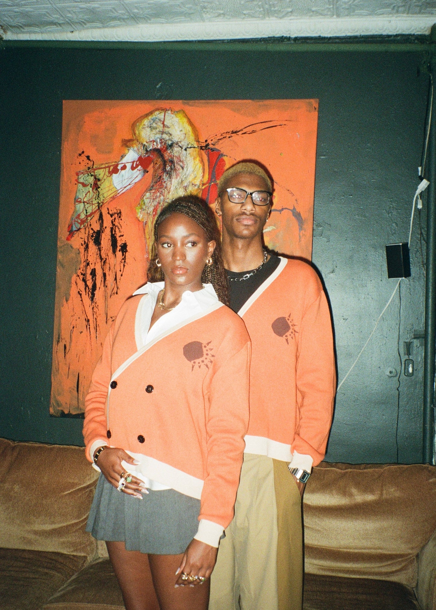 Enlightenment Double Breasted Cardigan